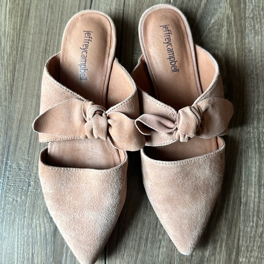 Jeffrey Campbell Charlin Slides (size 6.5)
